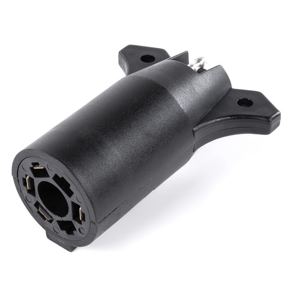 TRAILER WIRE ADAPTER 7-ROUND TO 4 FLAT