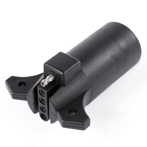 TRAILER WIRE ADAPTER 7-ROUND TO 5 FLAT