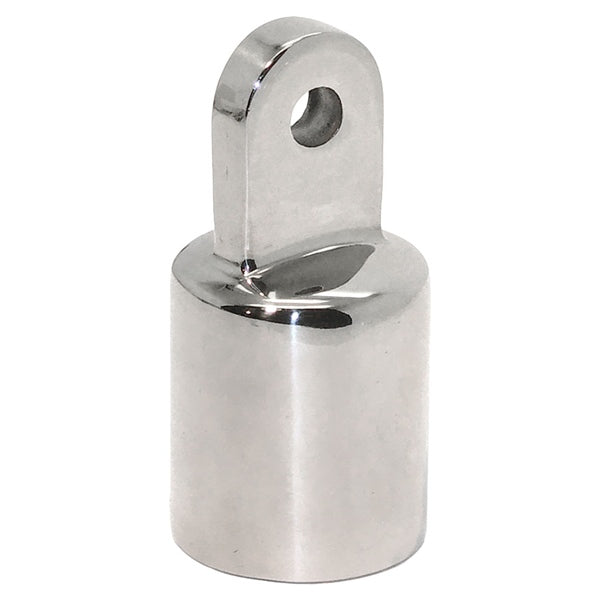 SS OUTSIDE EYE END 7/8  TUBING 1-PACK