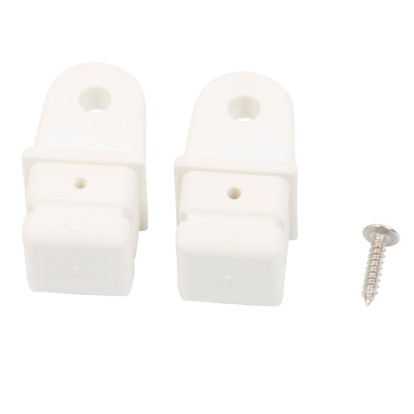 SQUARE INSIDE END WHITE PAIR