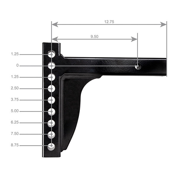 WEIGHT DISTR SHANK 12000 LBS GTW/1200 TW