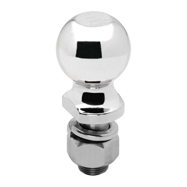 HITCH BALL 2"X1"X2-1/8" 6000 LBS SST PKG