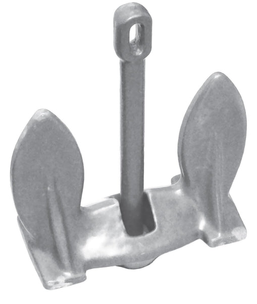 NAVY ANCHOR 10LB PAINTED