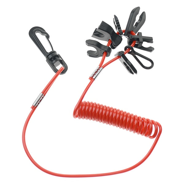 KILL SWITCH LANYARD UNIV W/7 KEYS KIMPEX
