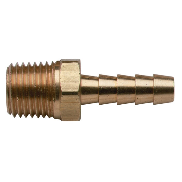 BARB M BRASS NPT 1/4" X 5/16"