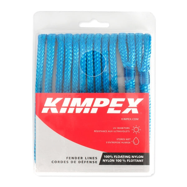 WHIP FENDER DOUBLE BRAID 1/4"X6   BL