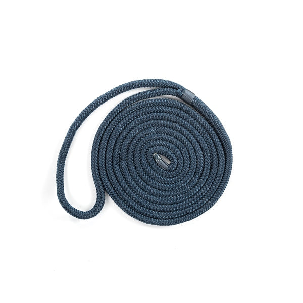 DOCK LINE 3/8"X10  BRAID MFP NAVY