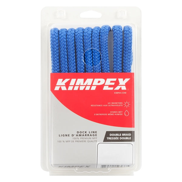 DOCK LINE 3/8"X15 BRAID MFP ROY
