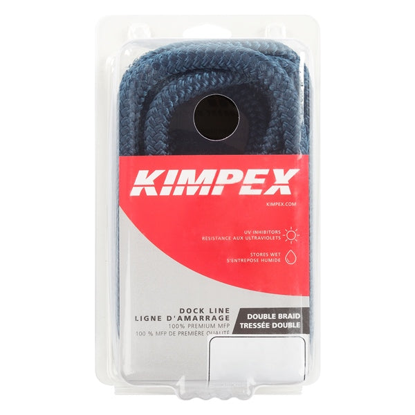 DOCK LINE 5/8"X25 BRAID MFP NAVY