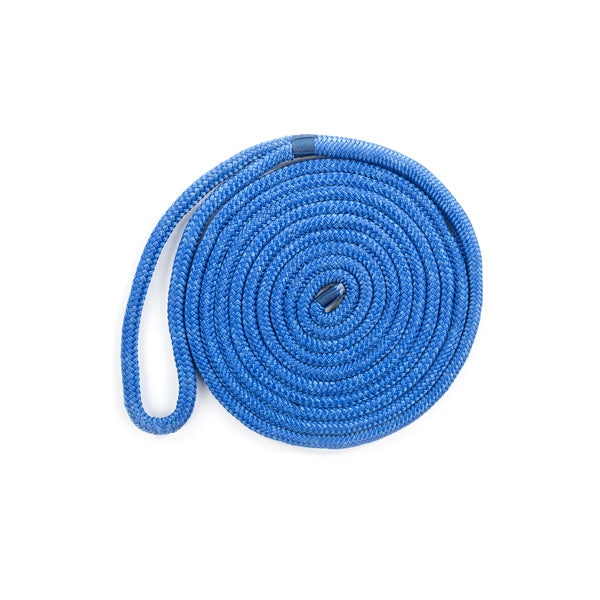 DOCK LINE 1/2"X15  BRAID MFP ROY BLUE