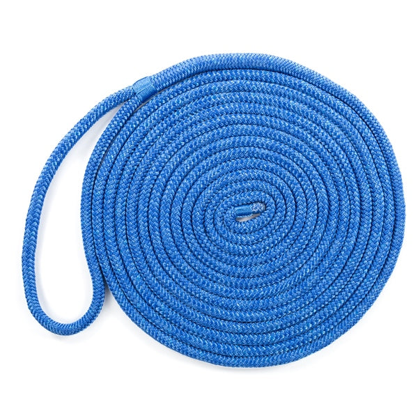 DOCK LINE 3/8"X25  BRAID MFP ROY BLUE