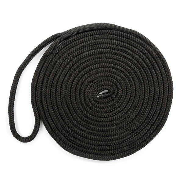 DOCK LINE 5/8"X25  BRAID MFP BK