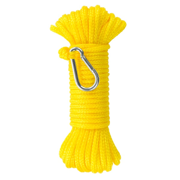 LINE ANCHOR 3/8"X100 BRAID W/RING YE