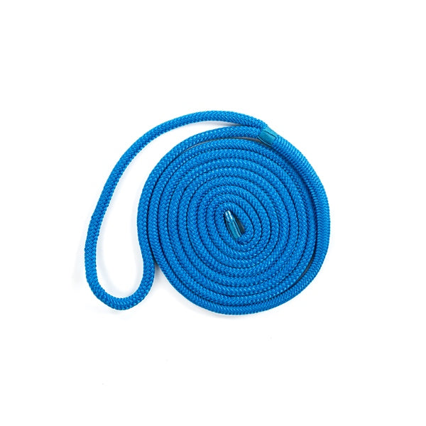 DOCK LINE 3/8"X10 BRAID MFP BL
