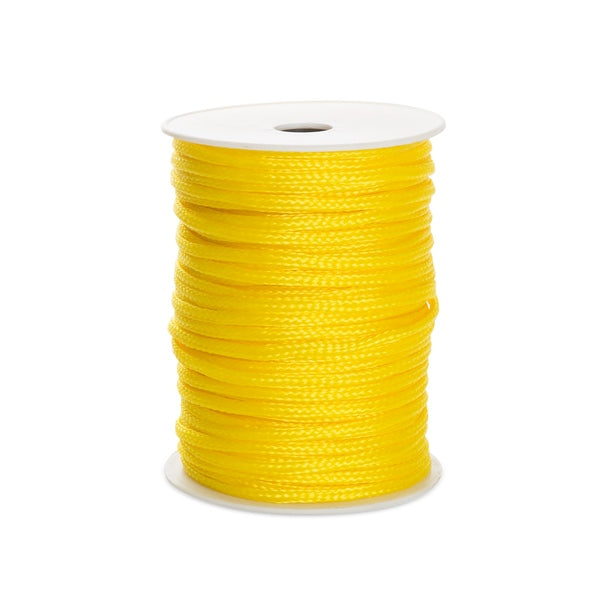 ROPE BOAT 1/4"X250  BRAID POLY YE