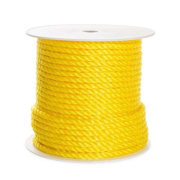 ROPE BOAT 3/8"X250  3 STRAND TWIST YE