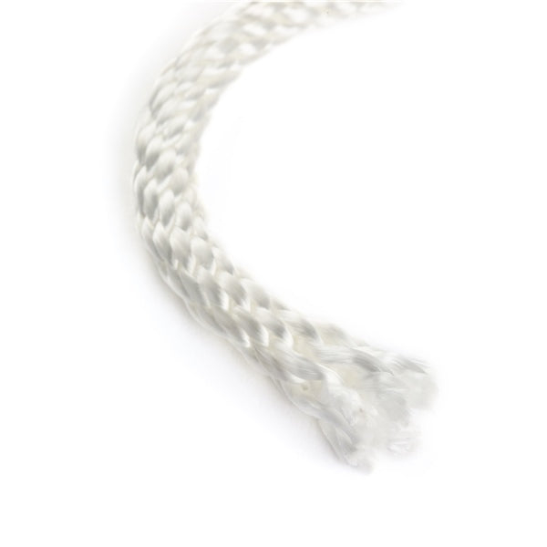 ROPE BOAT 3/8"X250  SOLID BRAID POLY WH