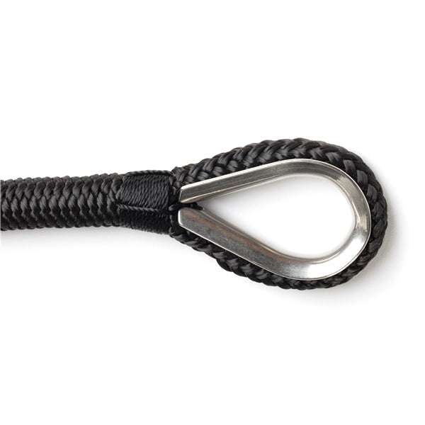 ANCHOR LINE 3/8"X150  DOUB BRAID BK