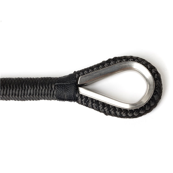 ANCHOR LINE 1/2"X150  DOUB BRAID BK