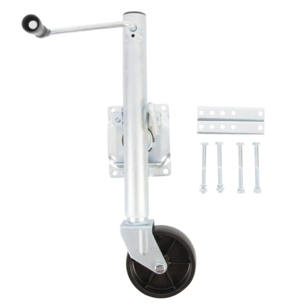 JACK SWIVEL SINGLE WHEEL 1000LBS