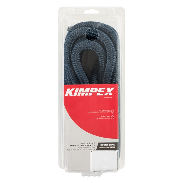 DOCK LINE 3/8"X20  BRAID MFP NAVY