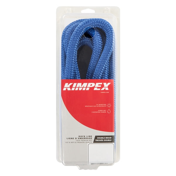 DOCK LINE 3/8"X20  BRAID MFP ROY BLUE