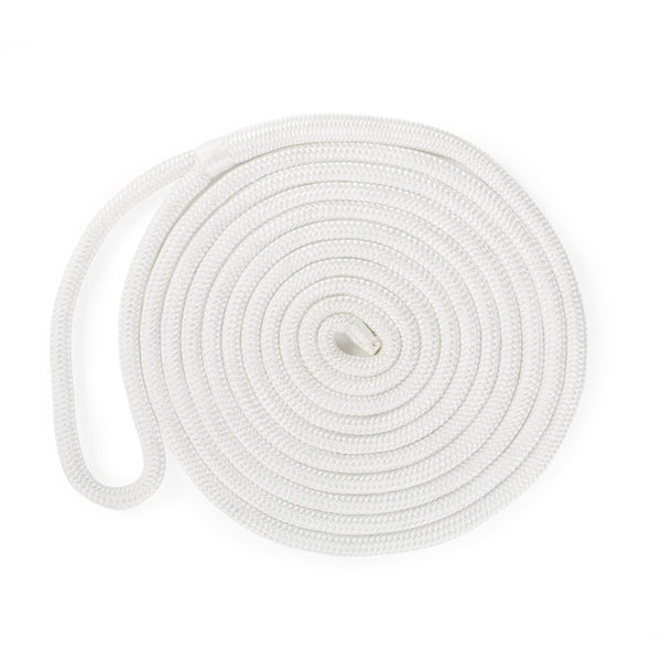 DOCK LINE 1/2"X20 BRAID MFP WH