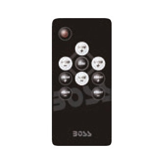 REMOTE CONTROL LED ATV30BRGB BOSSAUDIO