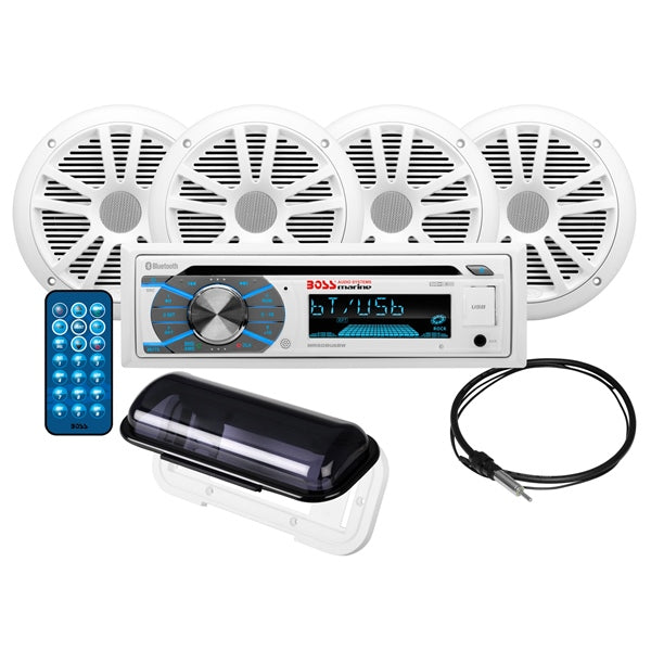RECEIVER/SPEAKER 6.5" WH ENS QTY4