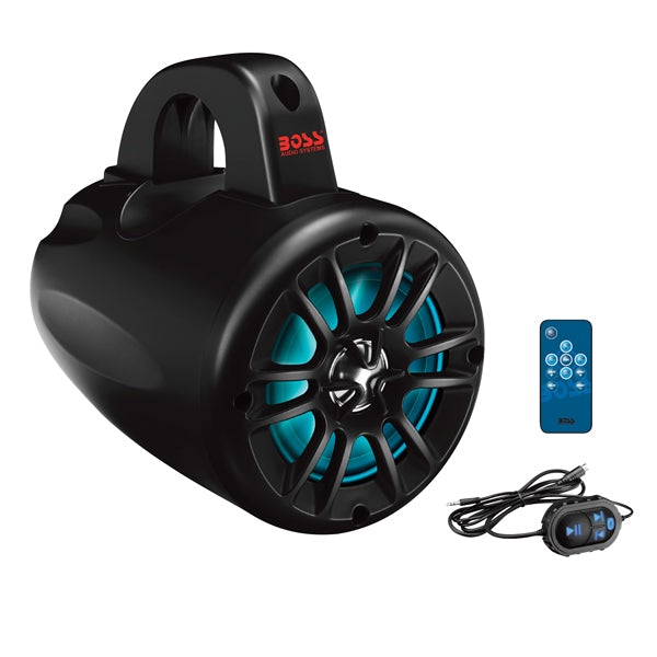 SPEAKER 4" ROLL BAR W/RGB 500W BK QTY2