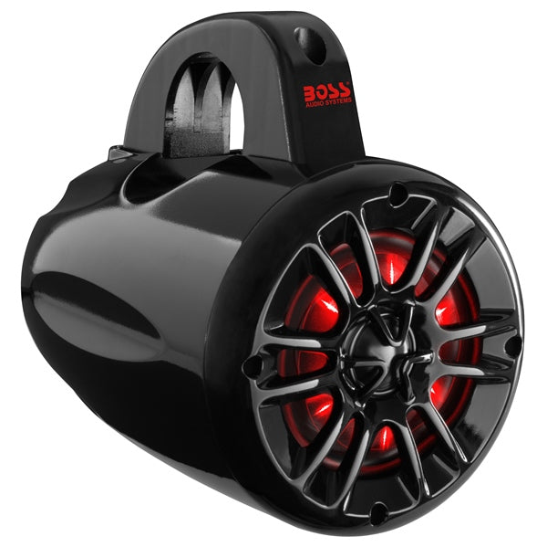 SPEAKER 4" ROLL BAR W/RGB 400W BK QTY2