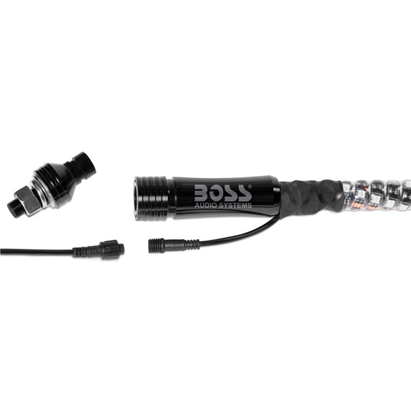WHIP ANTENNA LED RGB 6  BOSS AUDIO