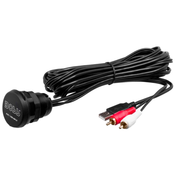 UNIVERSAL USB/RCA AUXILIARY CABLE 3M