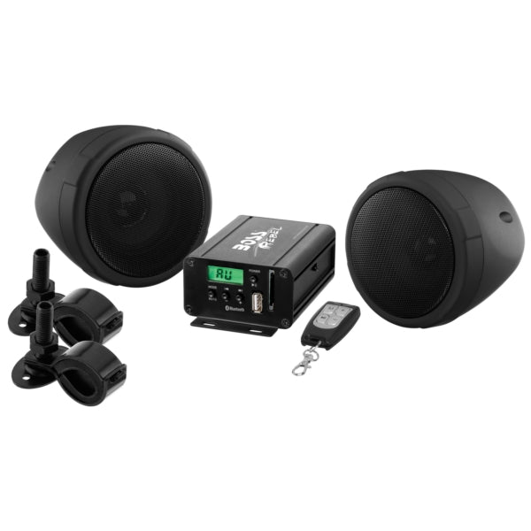 SPEAKER 3" WTRPRF 600W BK QTY2
