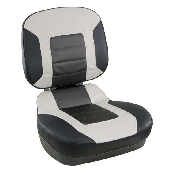 FISH PRO II SEAT LOW BACK GY/BK