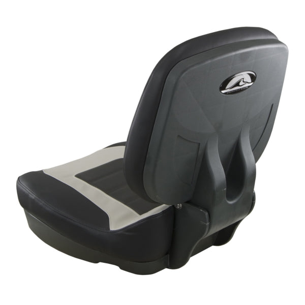 FISH PRO II SEAT LOW BACK GY/BK