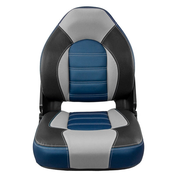SEAT SKIPPER PREMIUM HIGH BACK BL/GY