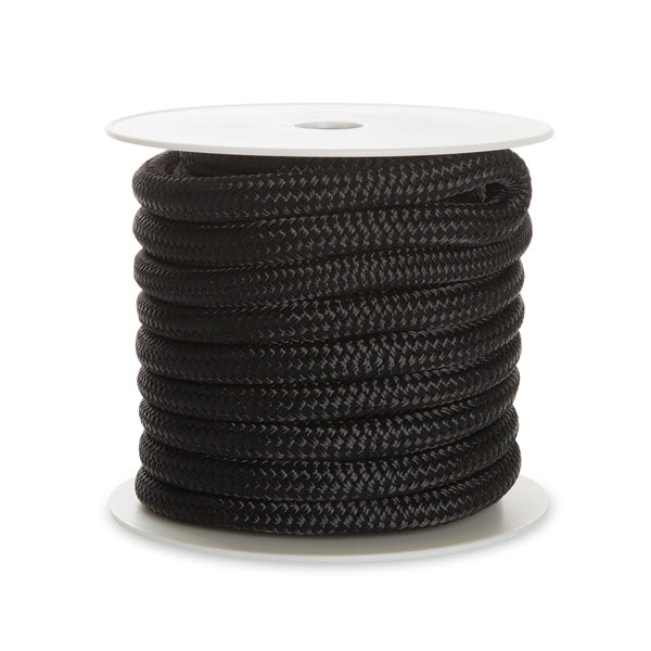 DOCK LINE 5/8"X50 DOUB BRAID NYL BK