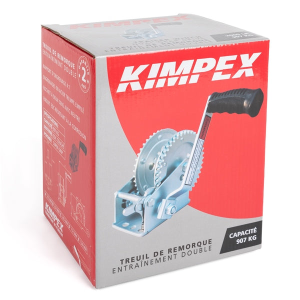 WINCH MANUAL BOAT TRAILER 2000LBS KIMPEX