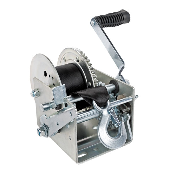 WINCH MANUAL TWO SPEED HD W/STRAP 2500LB