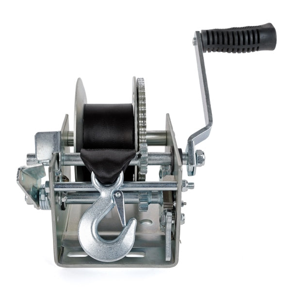 WINCH MANUAL TWO SPEED HD W/STRAP 2500LB