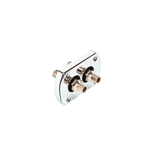 BULKHEAD KIT W/FITTINGS CHROME UFLEX