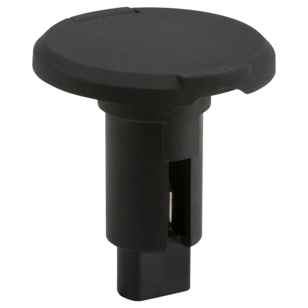 BASE PLUG-IN RND BK 3 PIN
