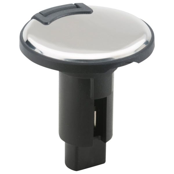 BASE PLUG-IN RND SST BK 3 PIN