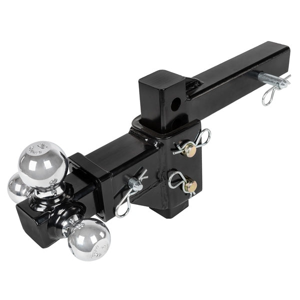 ADJUST TRI BALL 1 7/8"-2"-2 5/16 BK/CHR