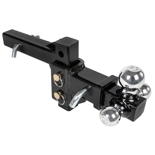 ADJUST TRI BALL 1 7/8"-2"-2 5/16 BK/CHR