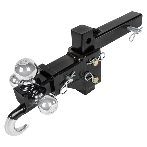 ADJUST TRI BALL W/HOOK  BK/CHR