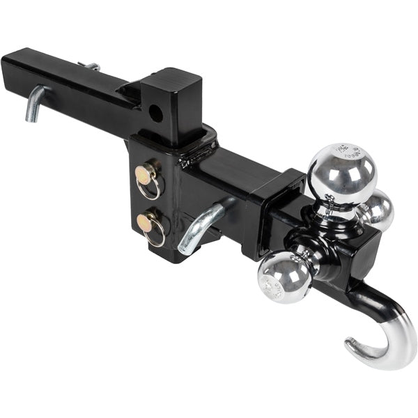 ADJUST TRI BALL W/HOOK  BK/CHR