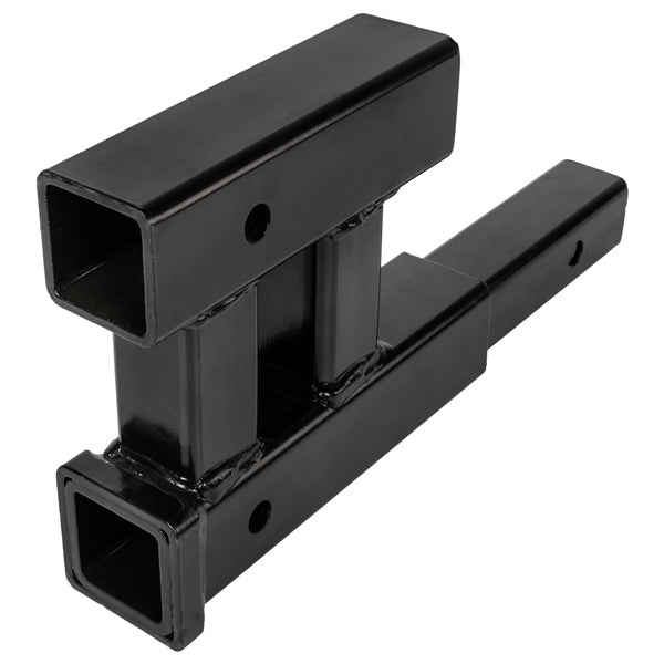 DUAL HITCH EXT 2"SHANK, 2"TUBE, 6.25"H