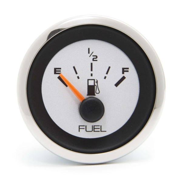 GAUGE FUEL ARGENT 2"